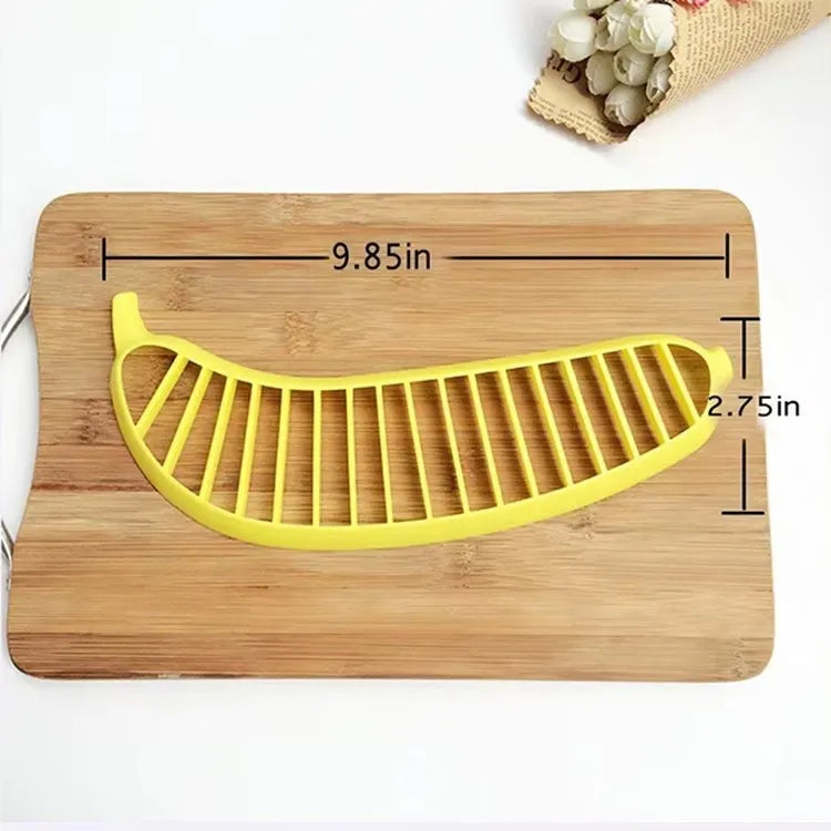 Stainless Steel Banana Slicer for Even Slices