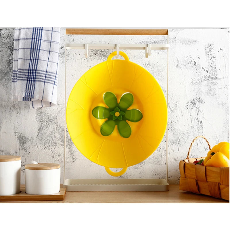 Eco-Friendly Silicone Spill Stopper Pot Lids