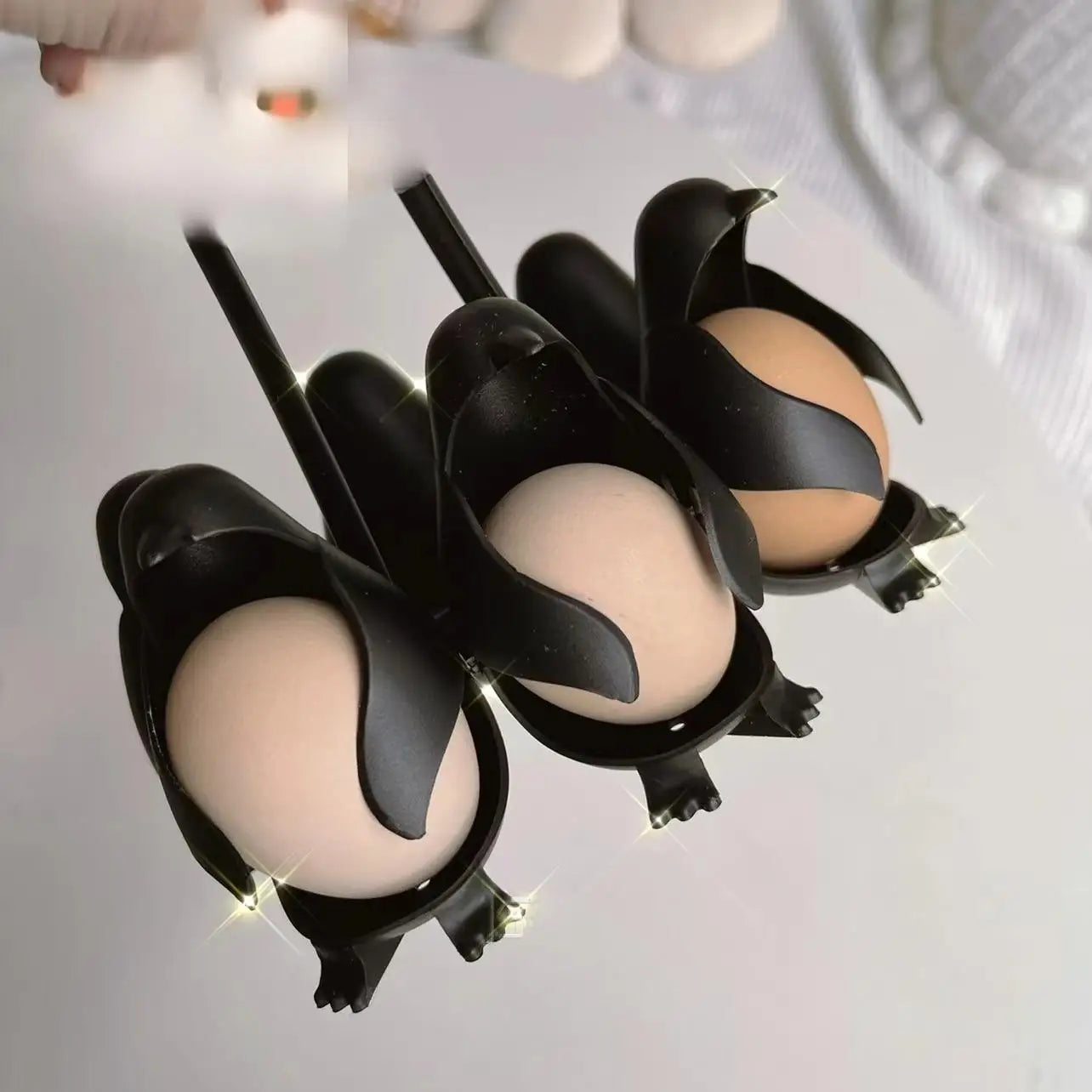 Penguin Egg Cooker & Steamer Rack - Compact & Efficient