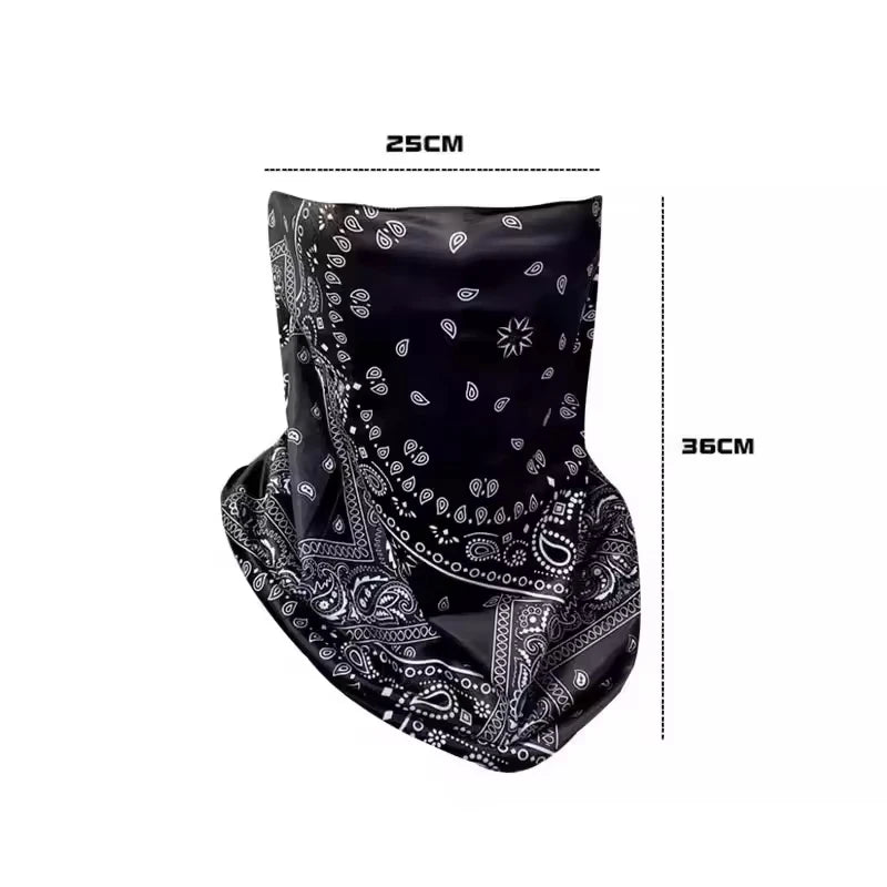 Neck Gaiter Scarf with Ear Loops