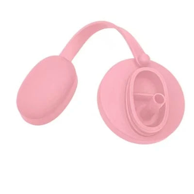Silicone Can Cover with Straw Hole & Carry Handle