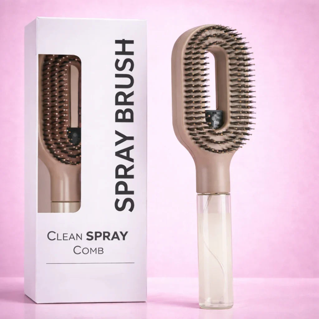 Refillable Liquid Hair Styling Spray Comb