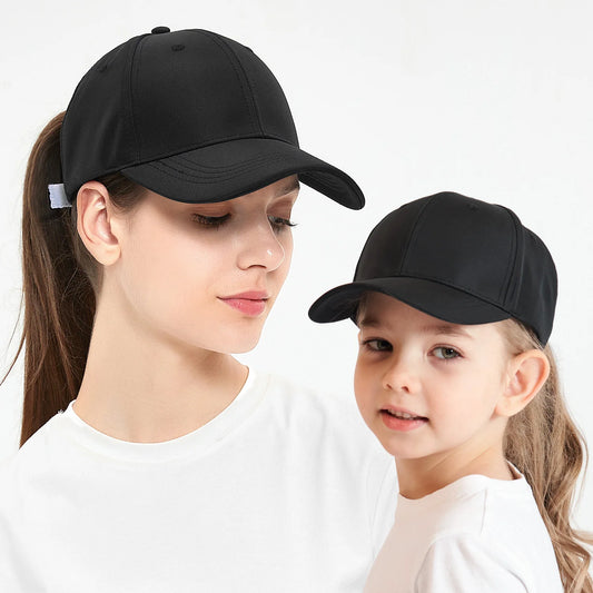 Ponytail Baseball Caps for Women & Kids