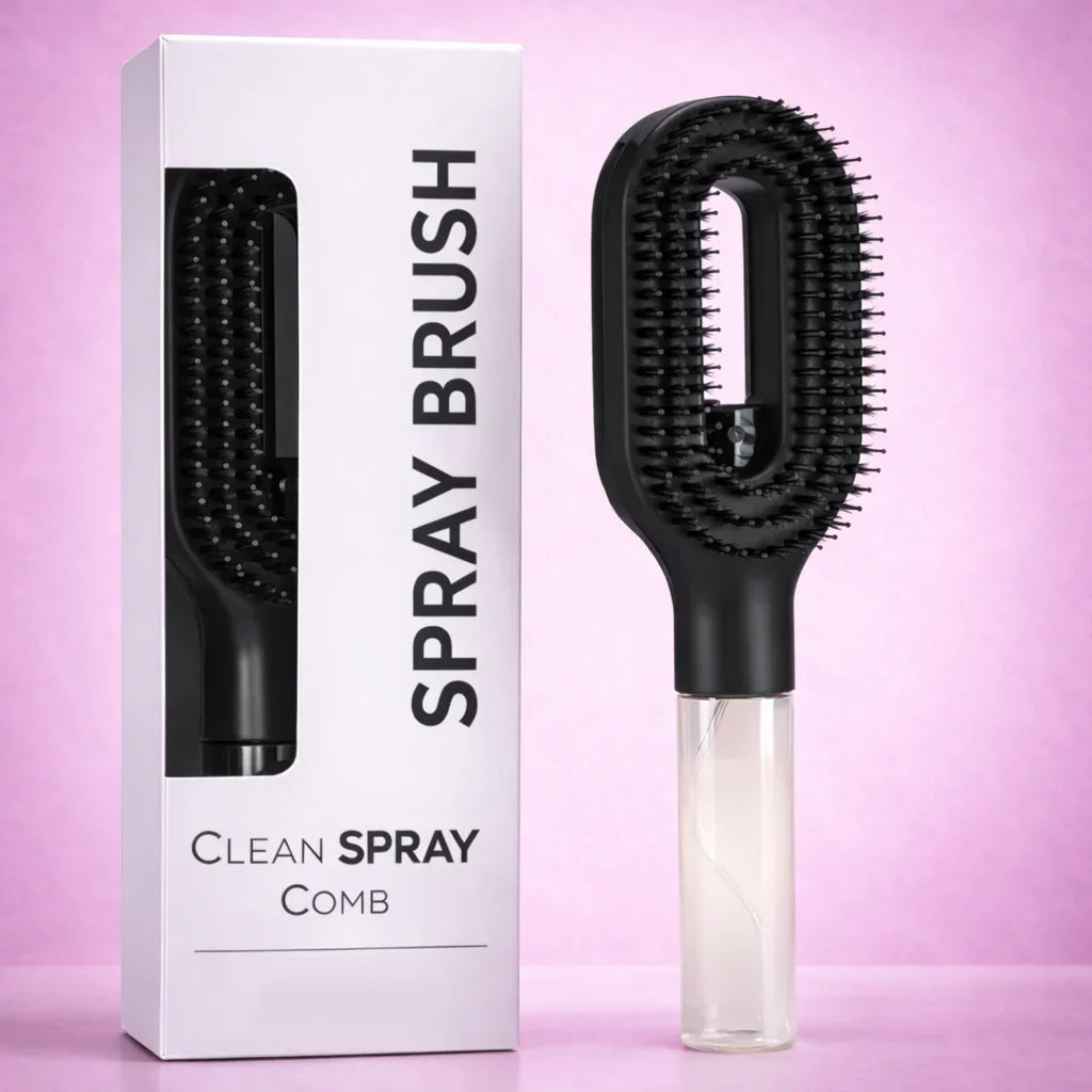 Refillable Liquid Hair Styling Spray Comb