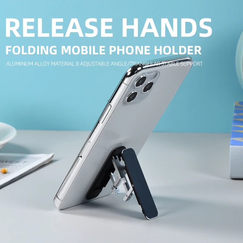 Luxury Aluminium Folding Mobile Holder for Desk & Bed