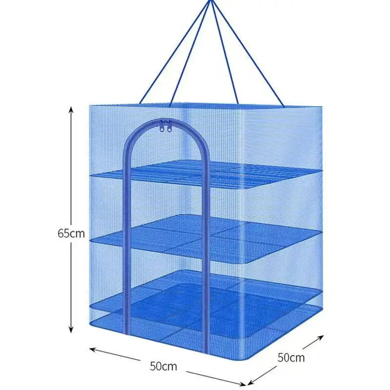 Folding Fish & Veg Drying Net - Fly-Proof & Portable