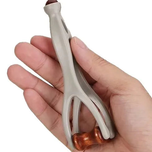 Wooden Hand Massager Roller & Acupressure Comb