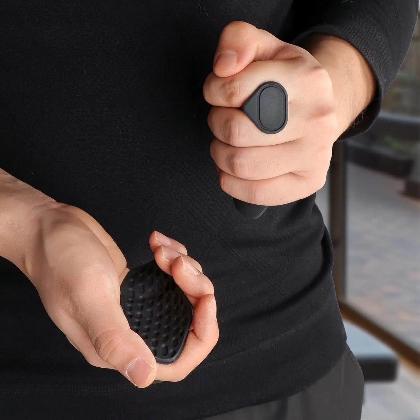 Anti-Slip Workout Grips for Strength Training