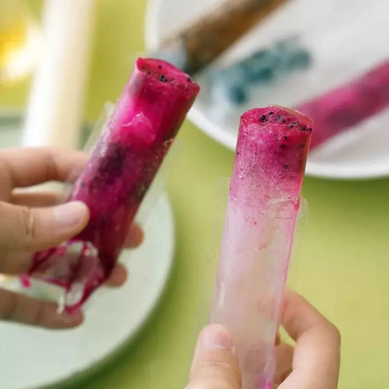 50 pcs Disposable Popsicle Molds for DIY Frozen Treats