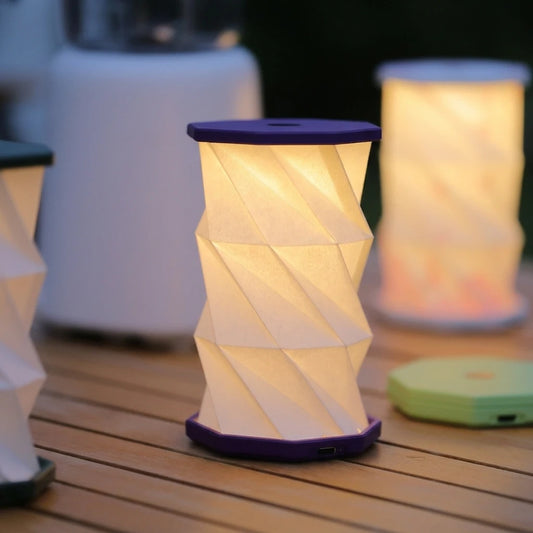 Portable ABS Rotating Light - Waterproof & Rechargeable