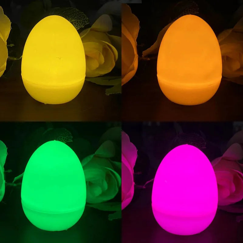 Easter LED Candle Lights - Simulated Egg Decor