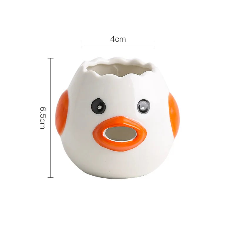 Luxury Ceramic Pig Egg Separator - Eco-Friendly Kitchen Tool