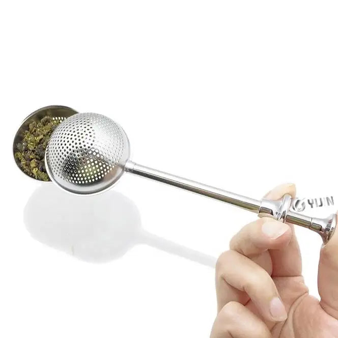 Premium Metal Tea Infuser Strainer with Handle