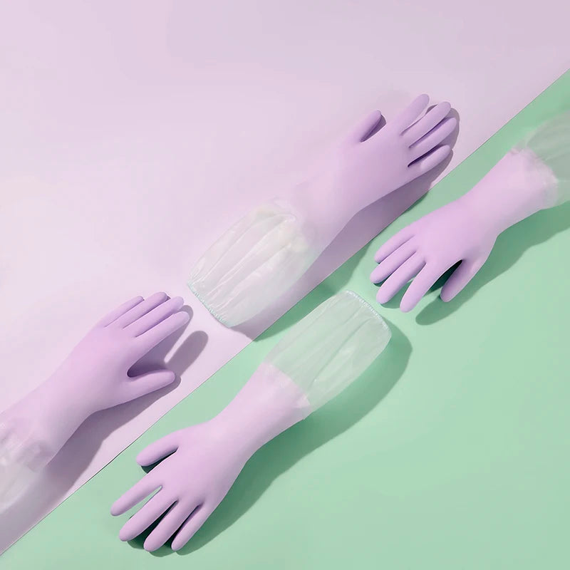 Thin Nitrile Gloves for Cleaning & Dishwashing
