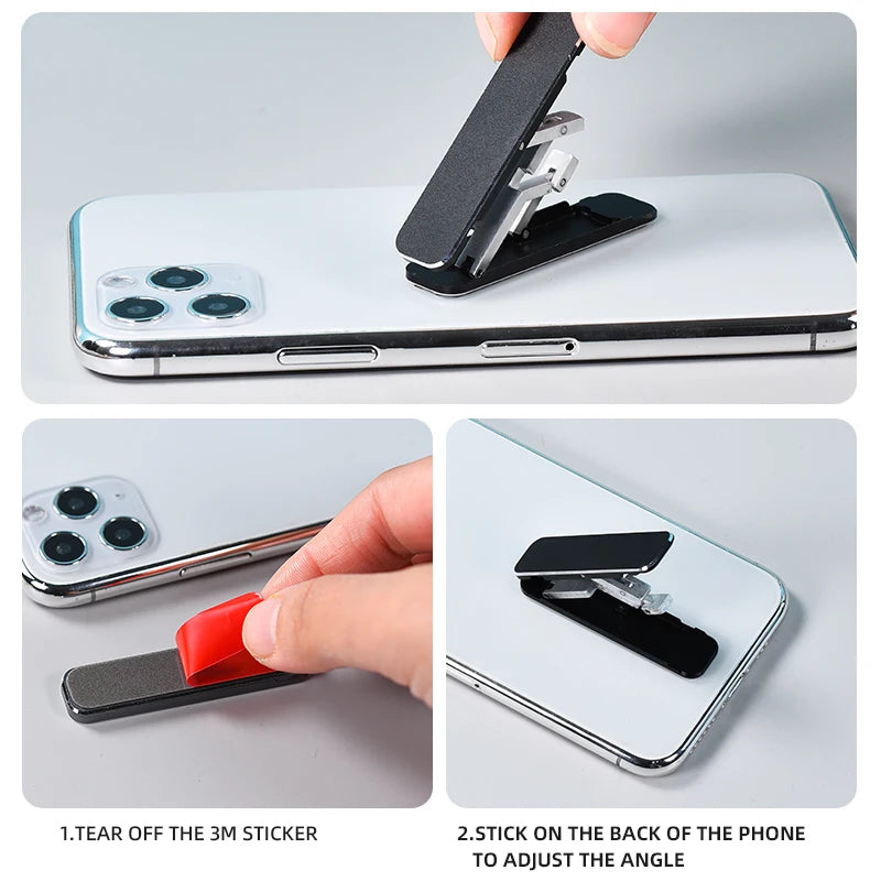 Luxury Aluminium Folding Mobile Holder for Desk & Bed