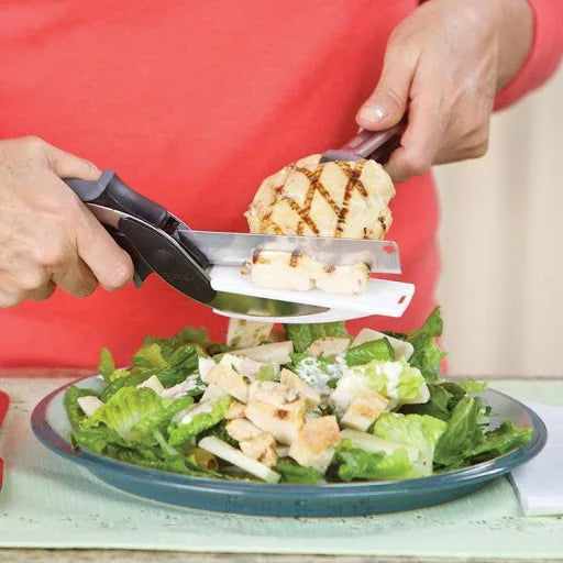 Luxury 2-in-1 Smart Cutter & Chopper Scissors