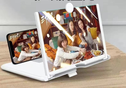 10" 3D Phone Screen Magnifier with Foldable Holder