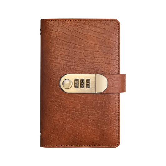 Money Saving Planner with Faux Leather Cover