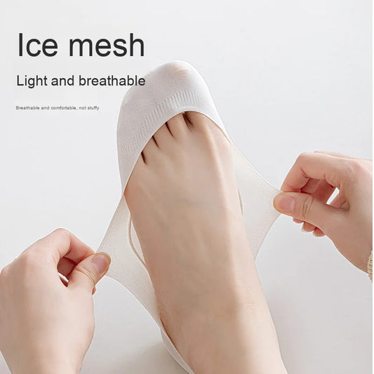 Women's No-Show High Heels Anti-Slip Socks