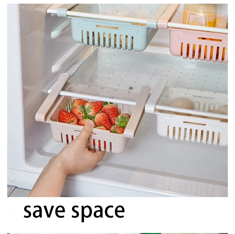 Fridge Organizer Storage Box Without Lid