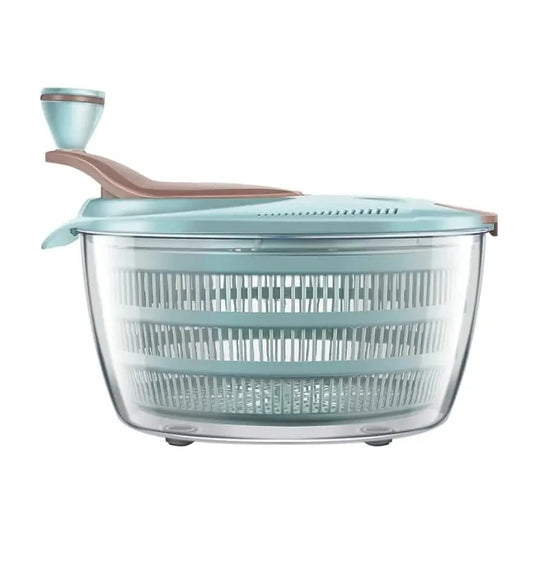 4.24 Quart Salad Spinner with Double Drainage