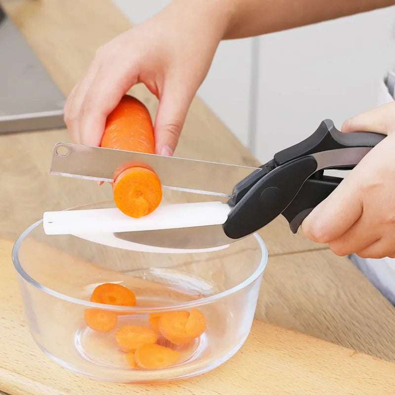 Luxury 2-in-1 Smart Cutter & Chopper Scissors