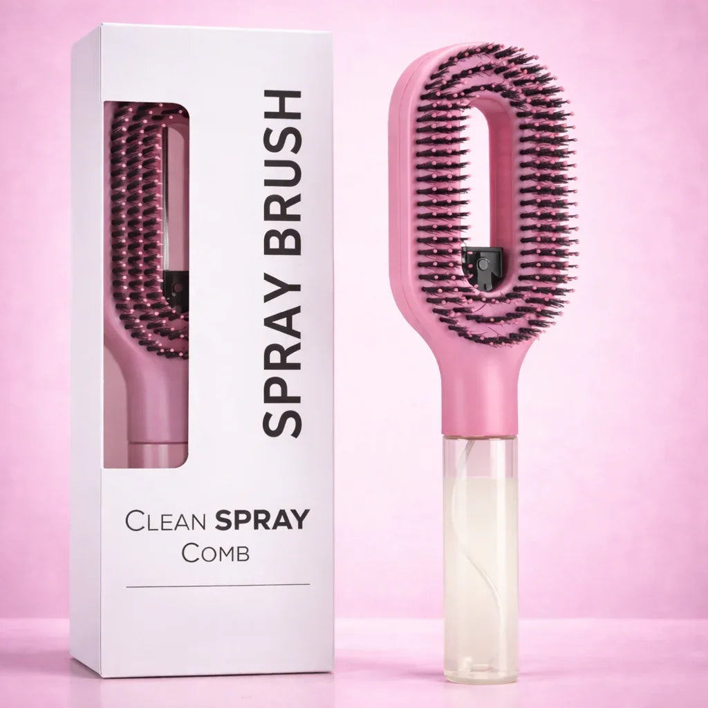 Refillable Liquid Hair Styling Spray Comb