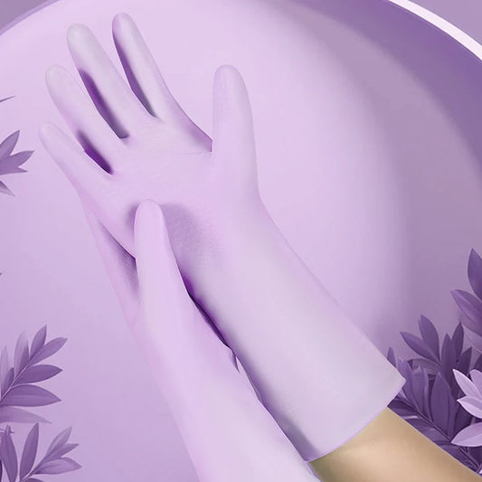 Thin Nitrile Gloves for Cleaning & Dishwashing