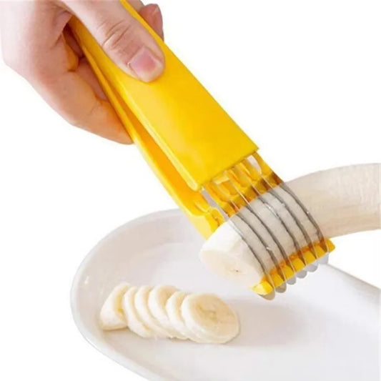 Stainless Steel Banana Slicer for Even Slices