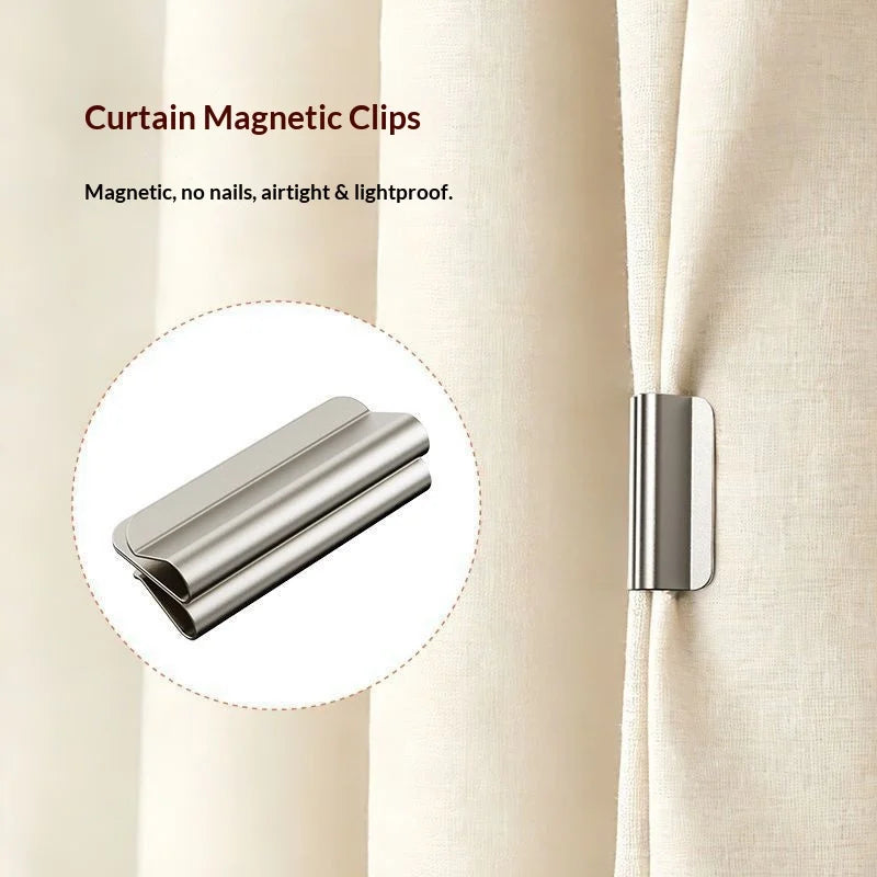 Magnetic Blackout Curtain Clips