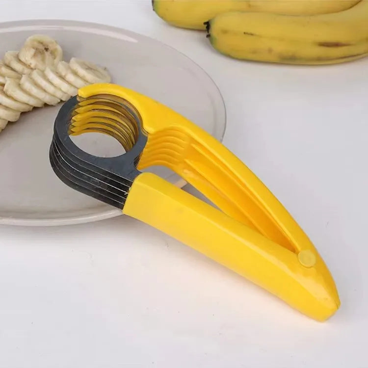 Stainless Steel Banana Slicer for Even Slices