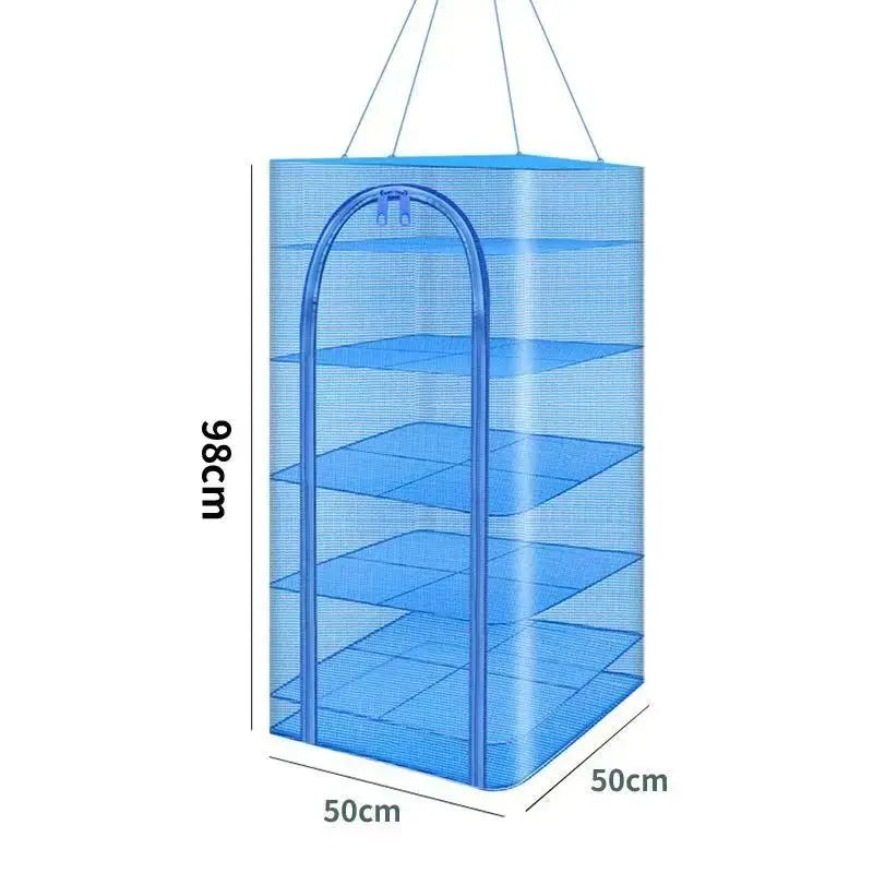 Folding Fish & Veg Drying Net - Fly-Proof & Portable