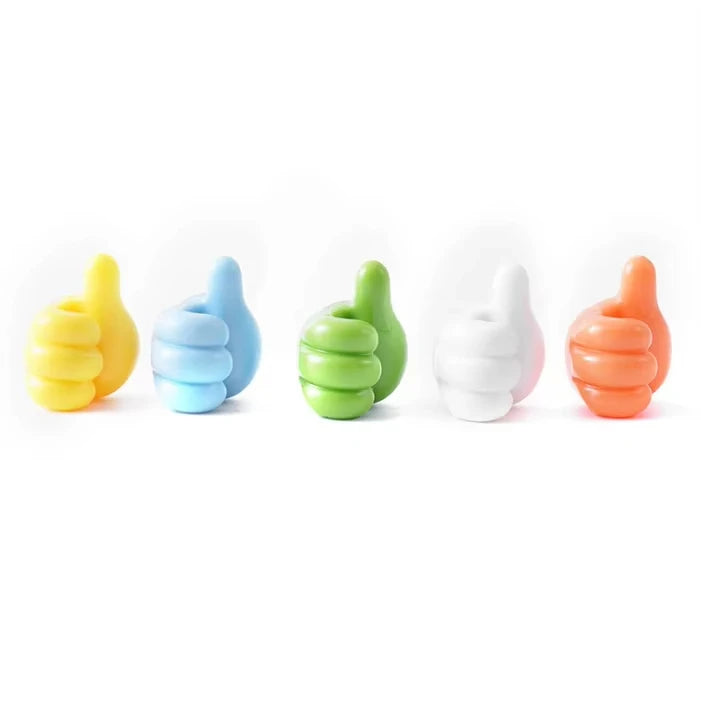 10 piss Thumbs-up Adhesive Wall Hook & Key Holder